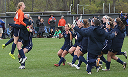 Women's soccer captures first conference title; now headed to NCAAs